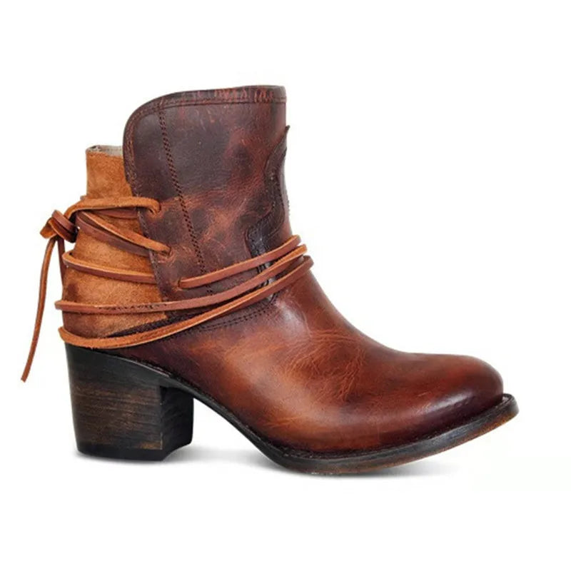 Lucia- Vintage Western Boots