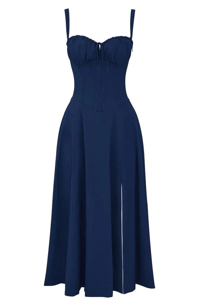 Midikleid ohne Ärmel Rosea