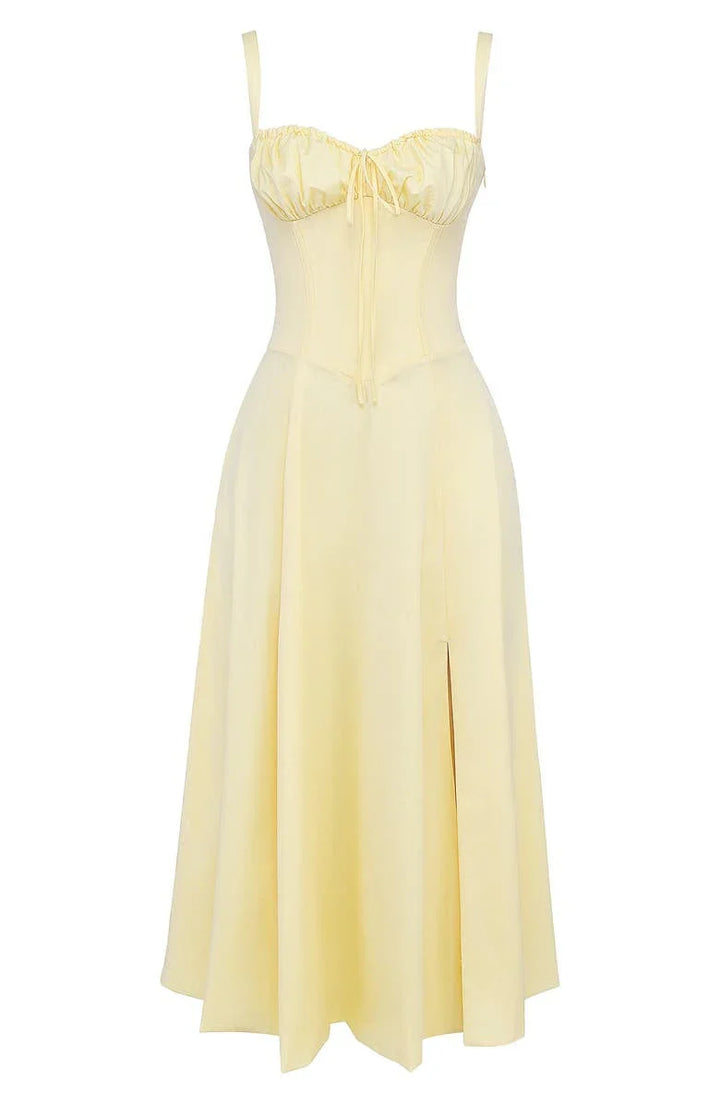 Midikleid ohne Ärmel Rosea