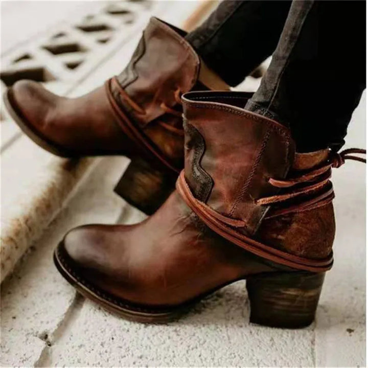 Lucia- Vintage Western Boots