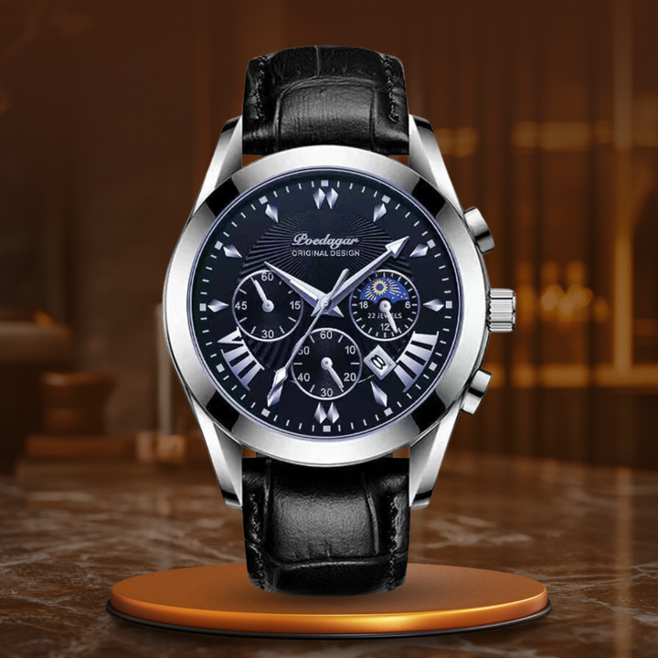 van Baerle - Elegantes Lederarmband für Uhr