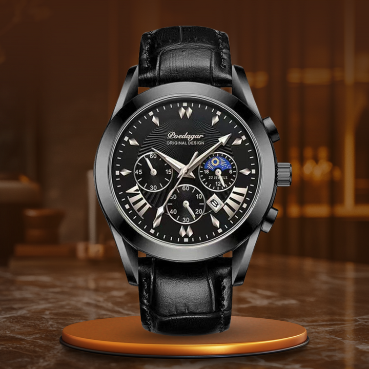 van Baerle - Elegantes Lederarmband für Uhr