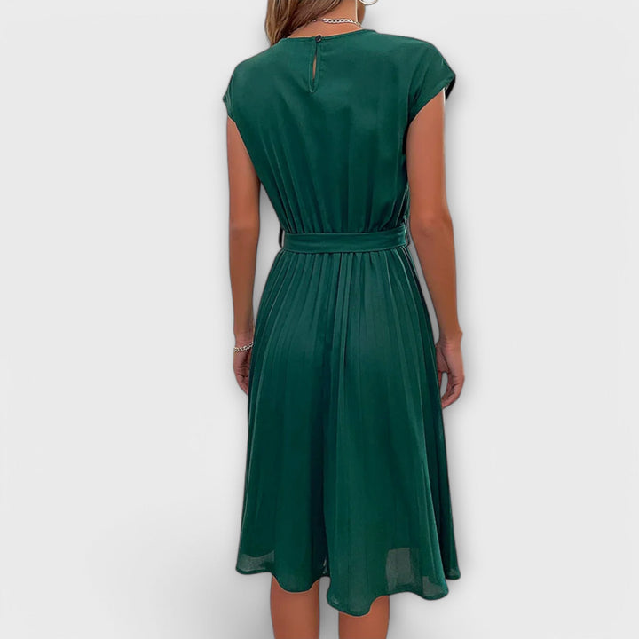 Claire | Lässiges Plisseekleid