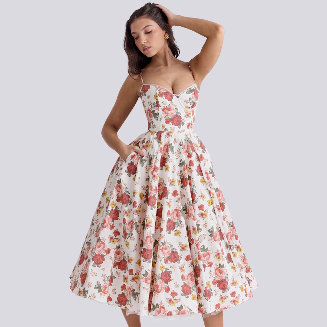 Fiora | Elegantes Maxikleid
