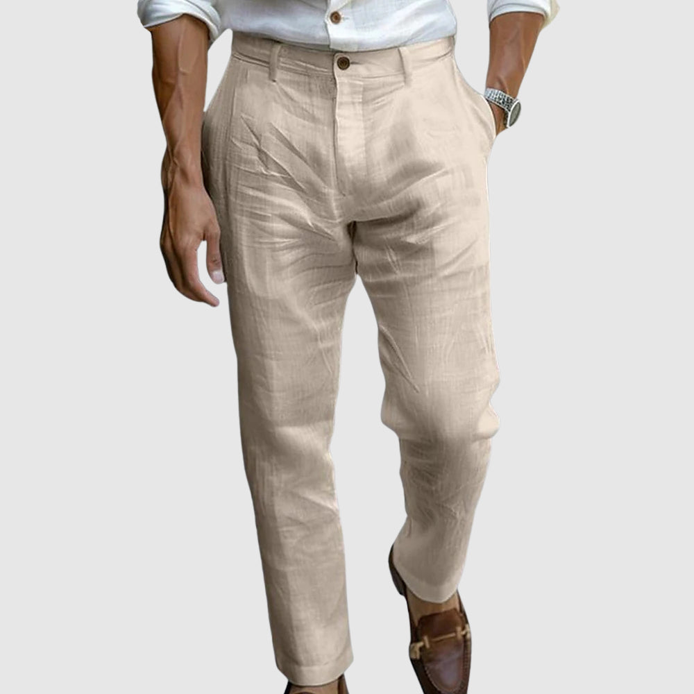 Saint - Tropez Schicke Leinenhose
