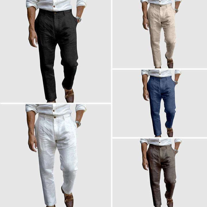 Saint - Tropez Schicke Leinenhose