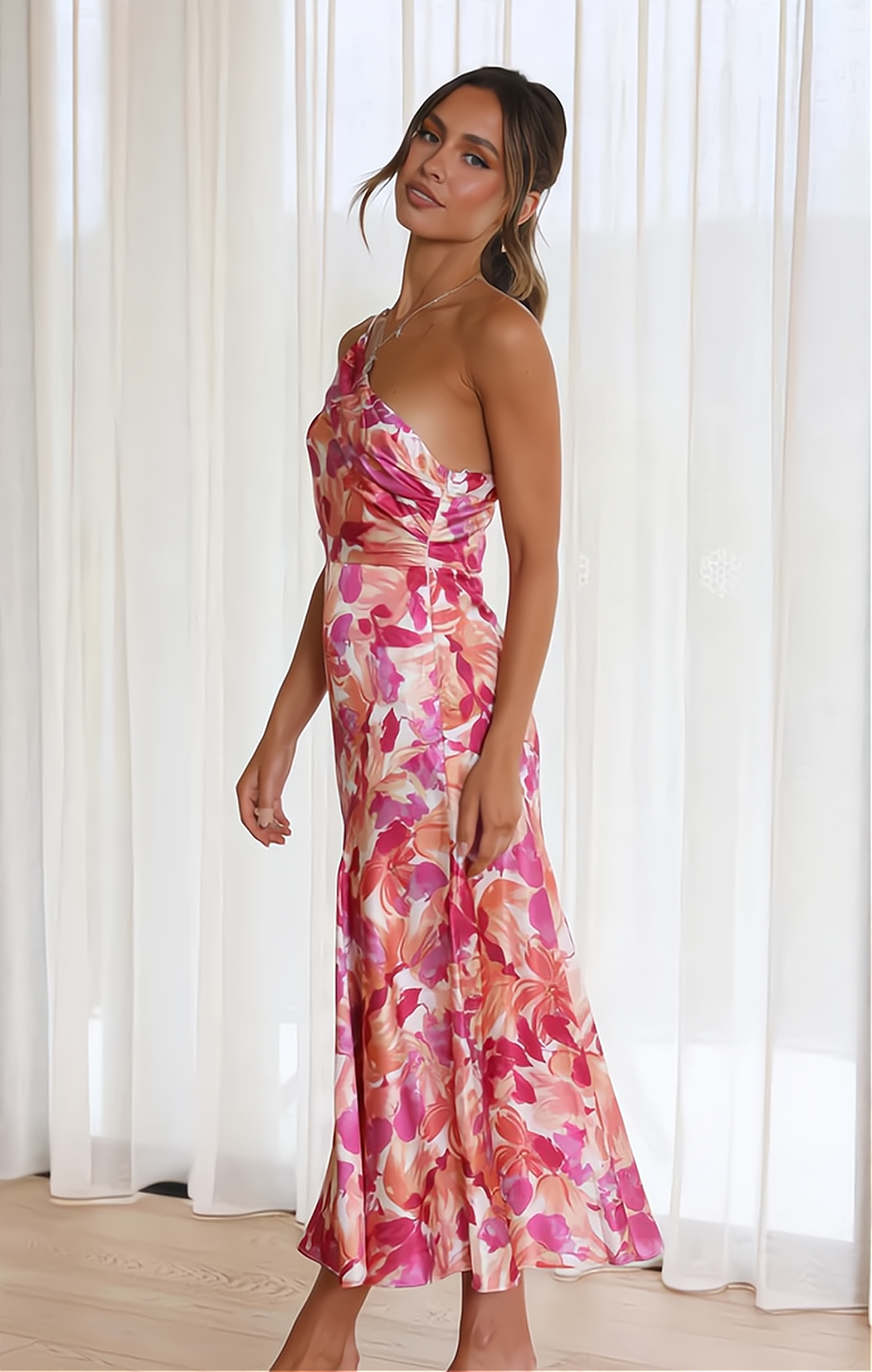 DENISE | Schulterfreies Kleid