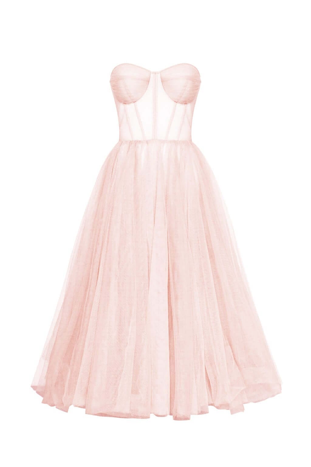 Judith - Elegantes, trägerloses Kleid