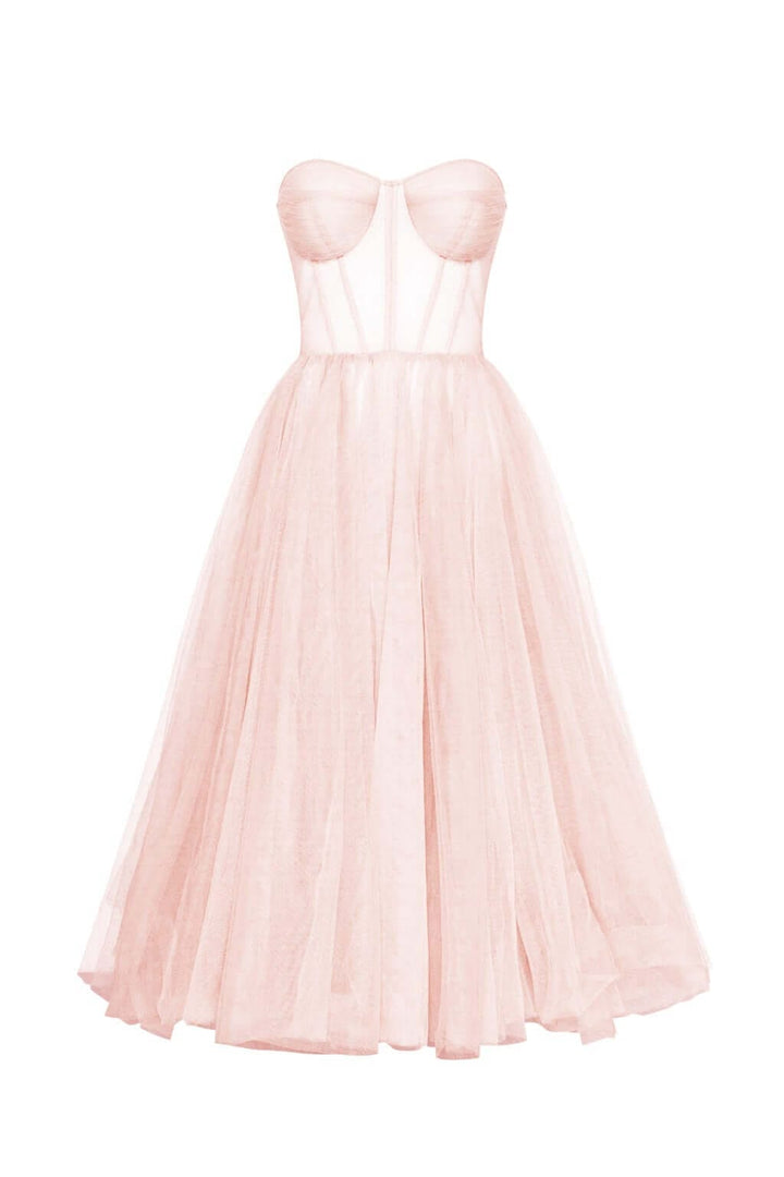 Judith - Elegantes, trägerloses Kleid