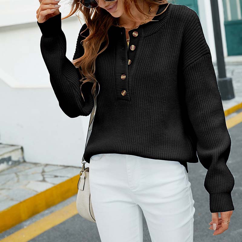 LOLA  ELEGANTER KABELSTRICK CASUAL PULLOVER