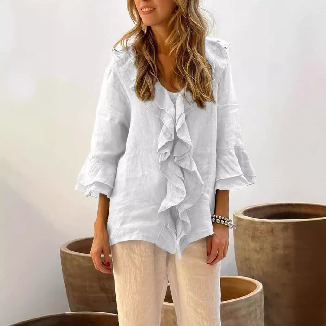 Lena | Gerippte Bluse