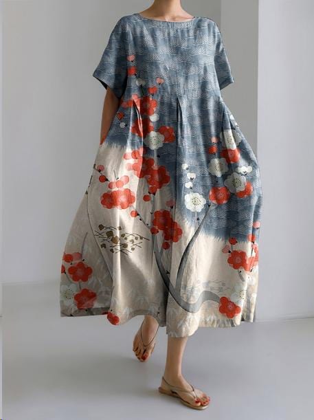 Edeltraud｜Elegantes Blumenkleid für Damen