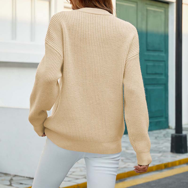 LOLA  ELEGANTER KABELSTRICK CASUAL PULLOVER
