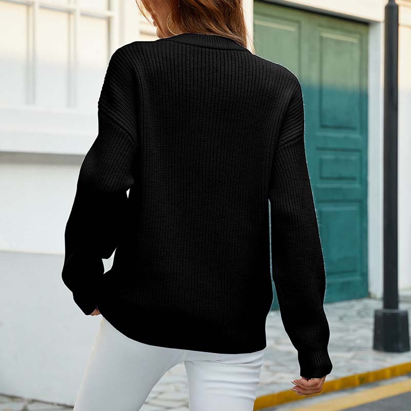 LOLA  ELEGANTER KABELSTRICK CASUAL PULLOVER