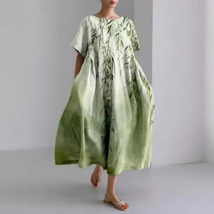 Edeltraud｜Elegantes Blumenkleid für Damen
