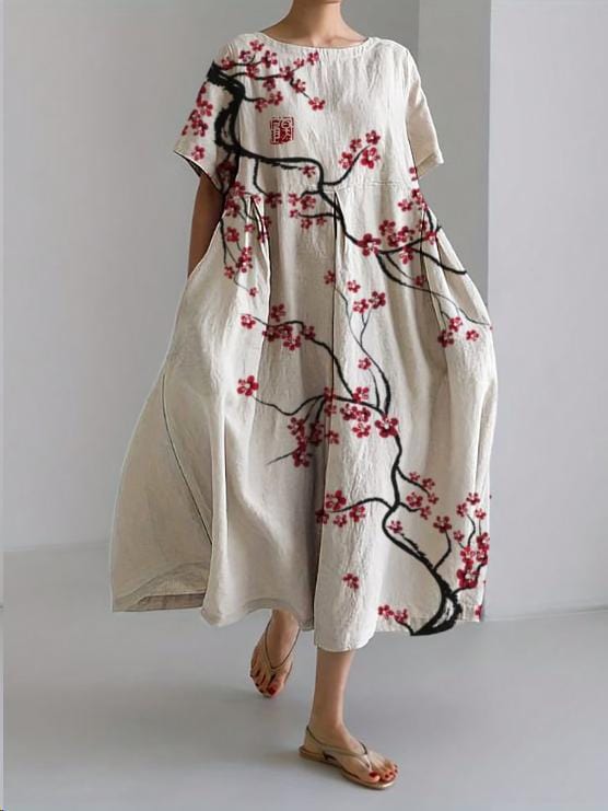 Edeltraud｜Elegantes Blumenkleid für Damen