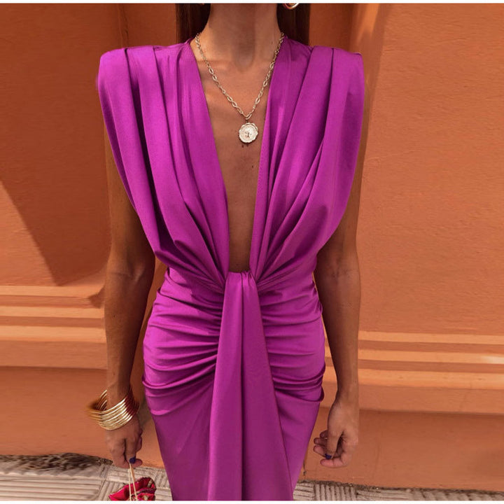 Crocetta™ | Elegantes schulterfreies Kleid
