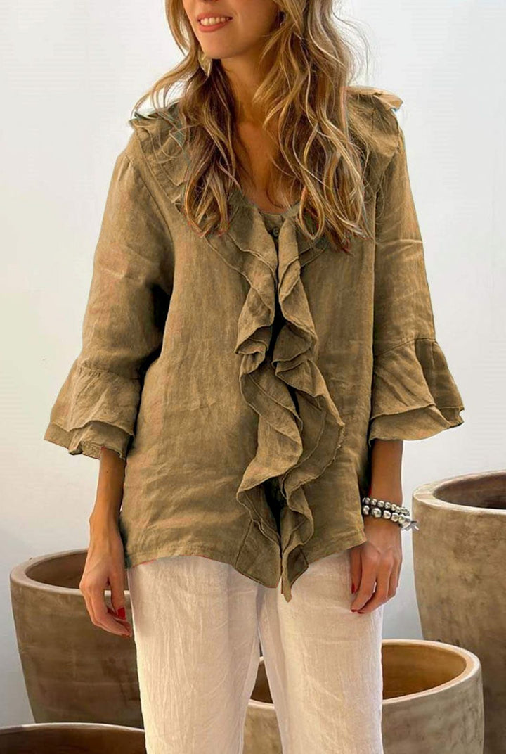 Lena | Gerippte Bluse