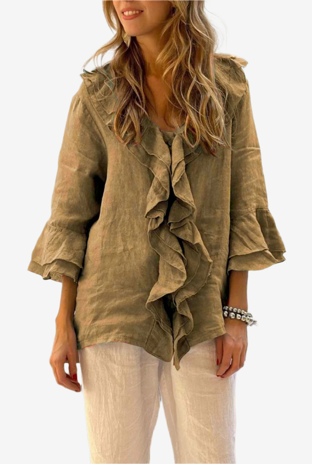 Lena | Gerippte Bluse