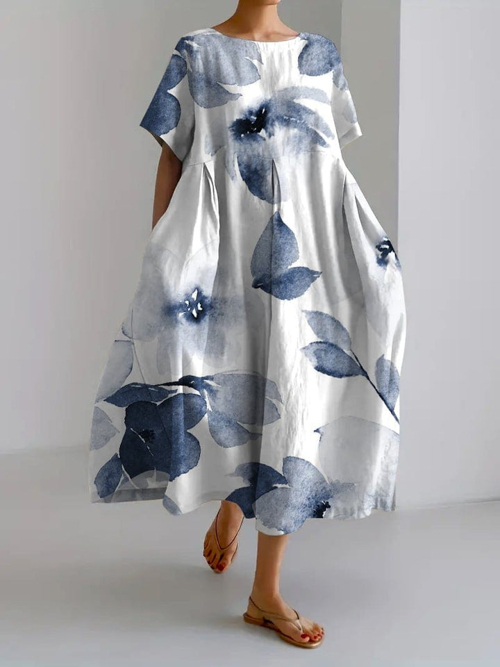 Edeltraud｜Elegantes Blumenkleid für Damen