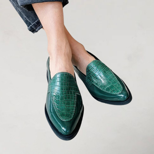 Perlaida - Elegante Loafers mit Patchwork