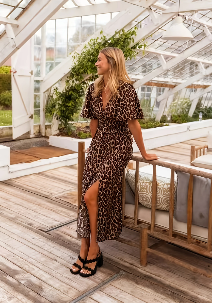 STELLA | DAS LEOPARDEN-MAXIKLEID