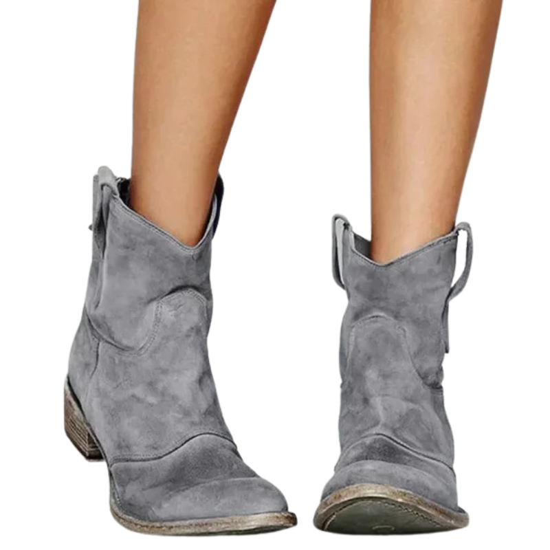 Emily™ – Lederstiefel für Knöchel