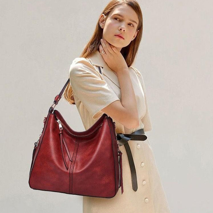 Brooklyn Tote Eleganz | Schultertasche mit großem Fassungsvermögen