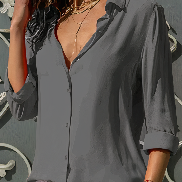 Alina | Elegante Chiffonbluse für Damen