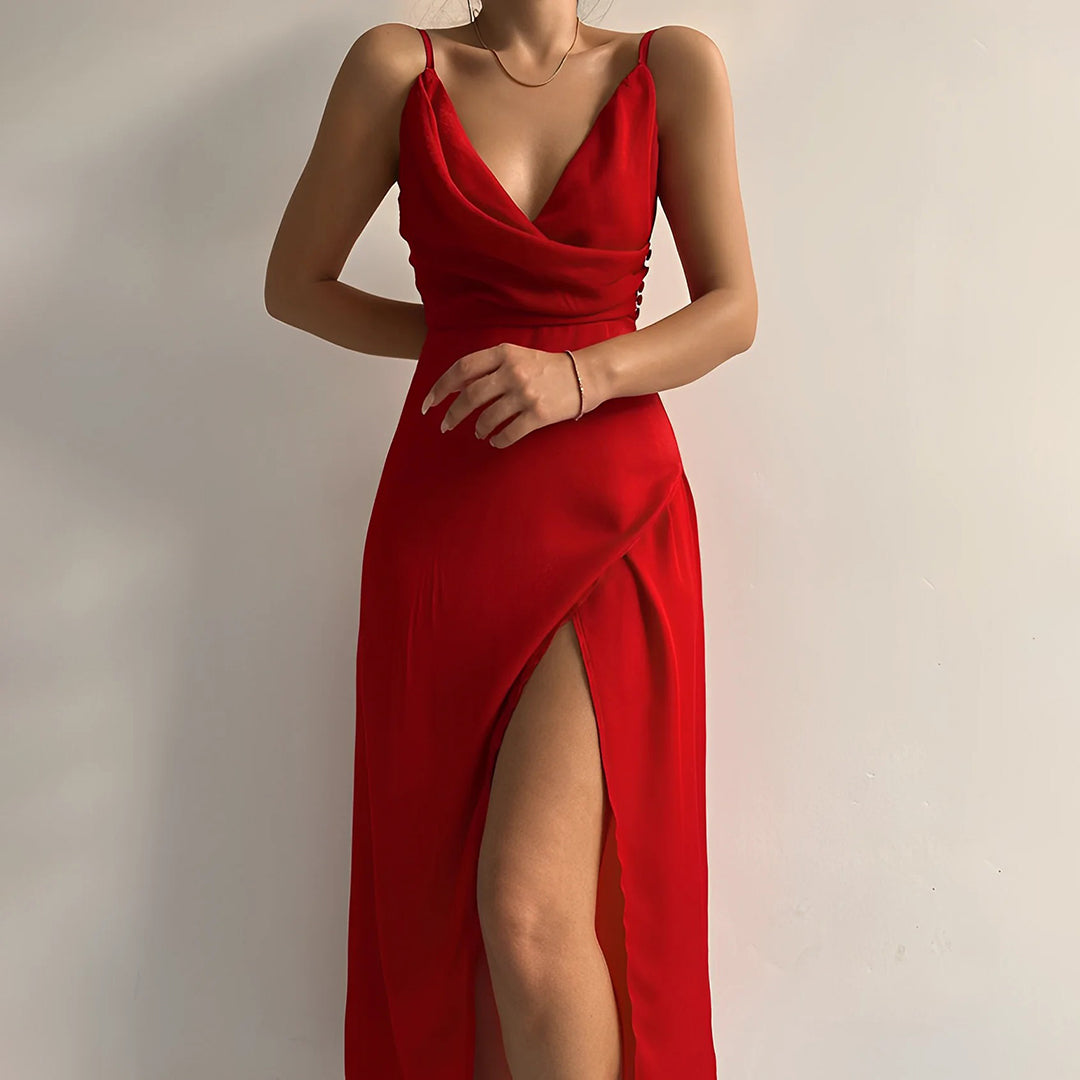 Maëlys  | Elegantes schulterfreies Kleid