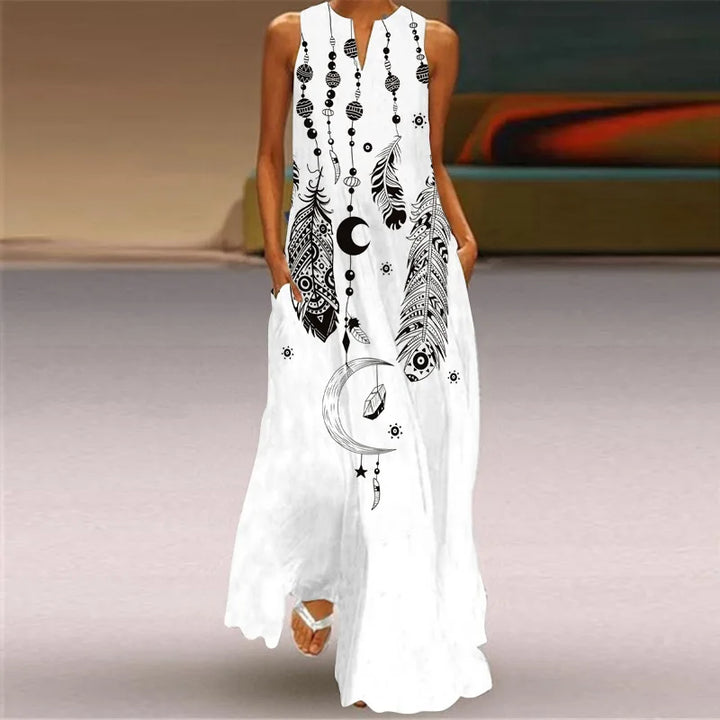 Aurelia™ Schmetterlingsblüten A-Linien-Kleid