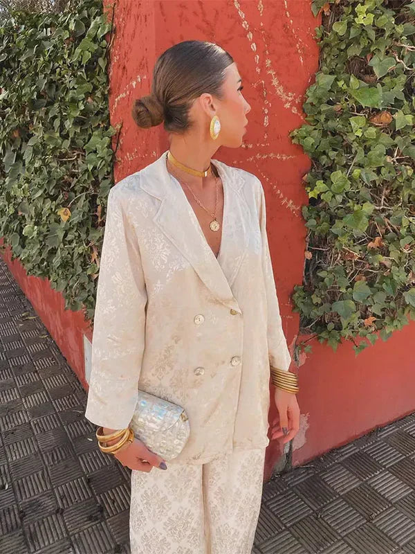 Eloise | Eleganter Jacquard-Blazer