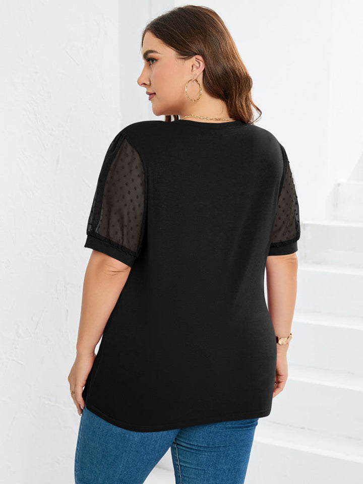 Rhianna | Elegantes Puffärmel-Top