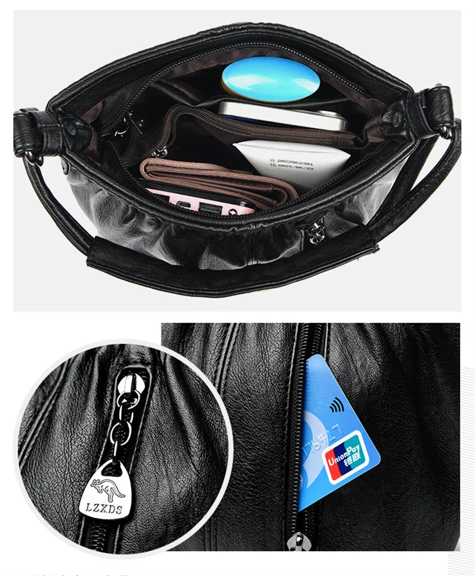 Lina Vintage Charme | Schultertasche
