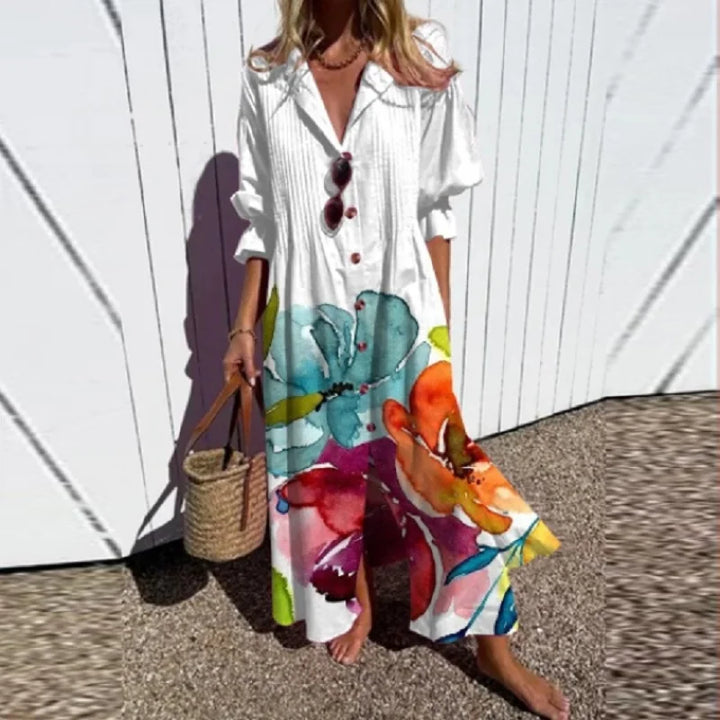 Jessy | Luxus Boho Maxikleid (Fast ausverkauft)