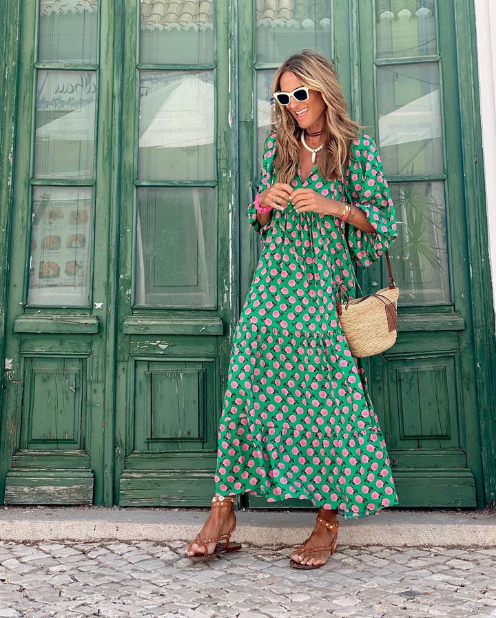 SUSAN  - BOHEMIAN LANGES KLEID SALE