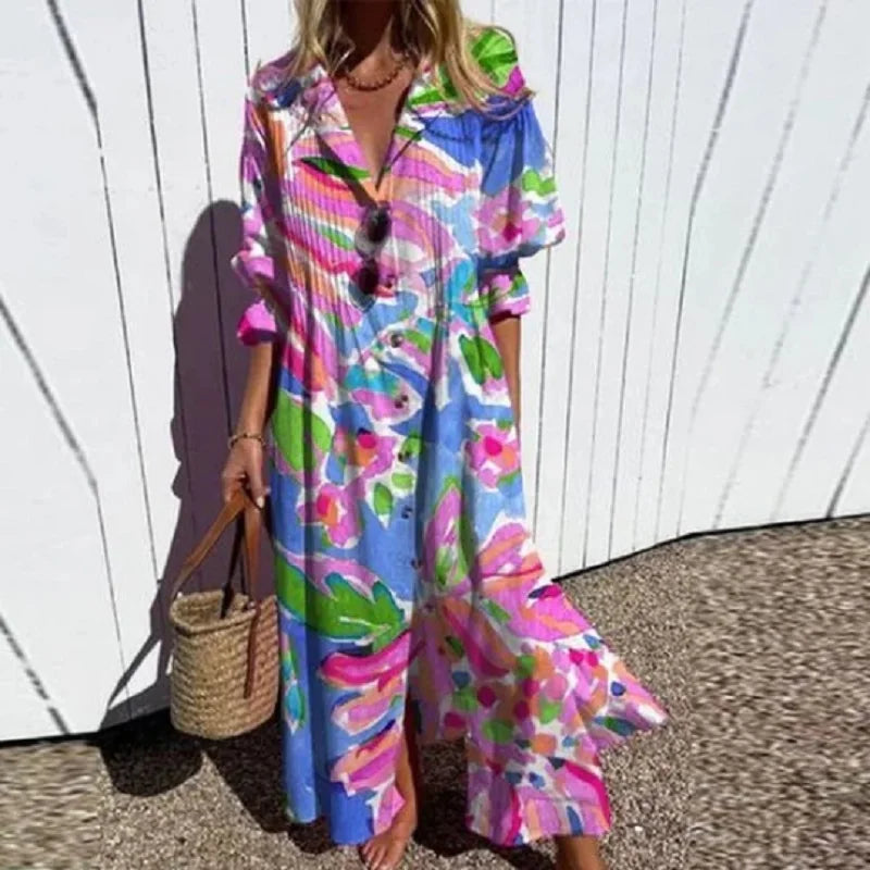Jessy | Luxus Boho Maxikleid (Fast ausverkauft)