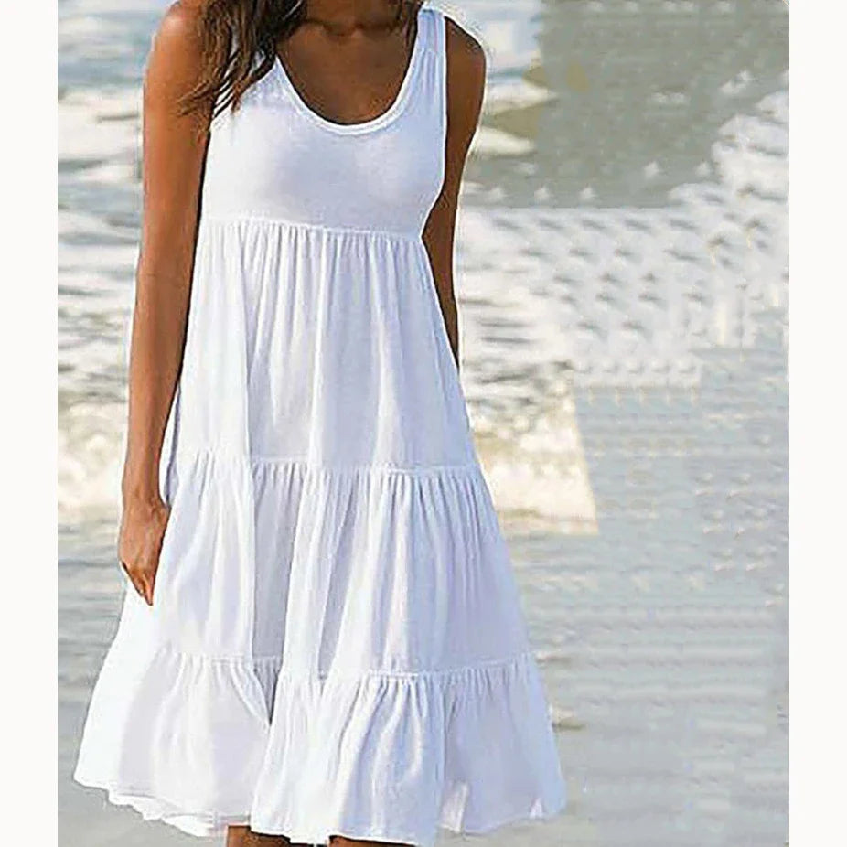 Zita | Boho ärmelloses Minikleid
