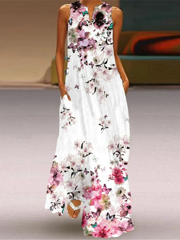 Aurelia™ Schmetterlingsblüten A-Linien-Kleid