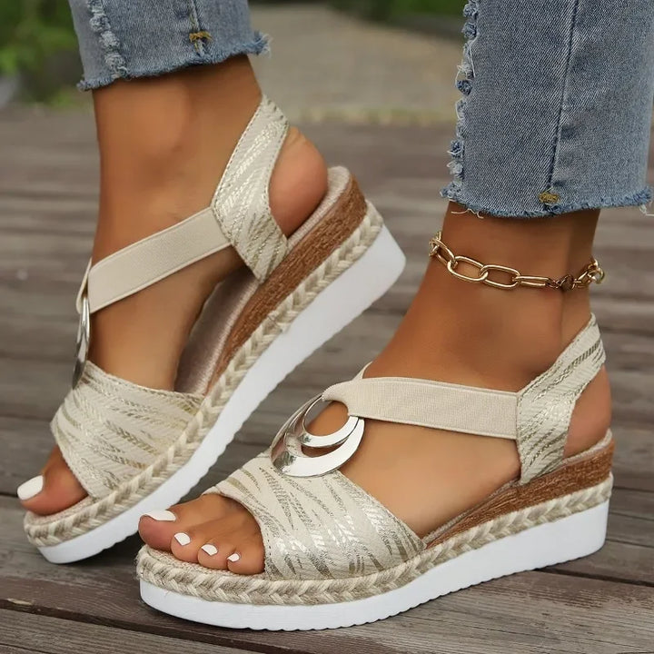 Rosa - Elegante Orthopädische Sandalen
