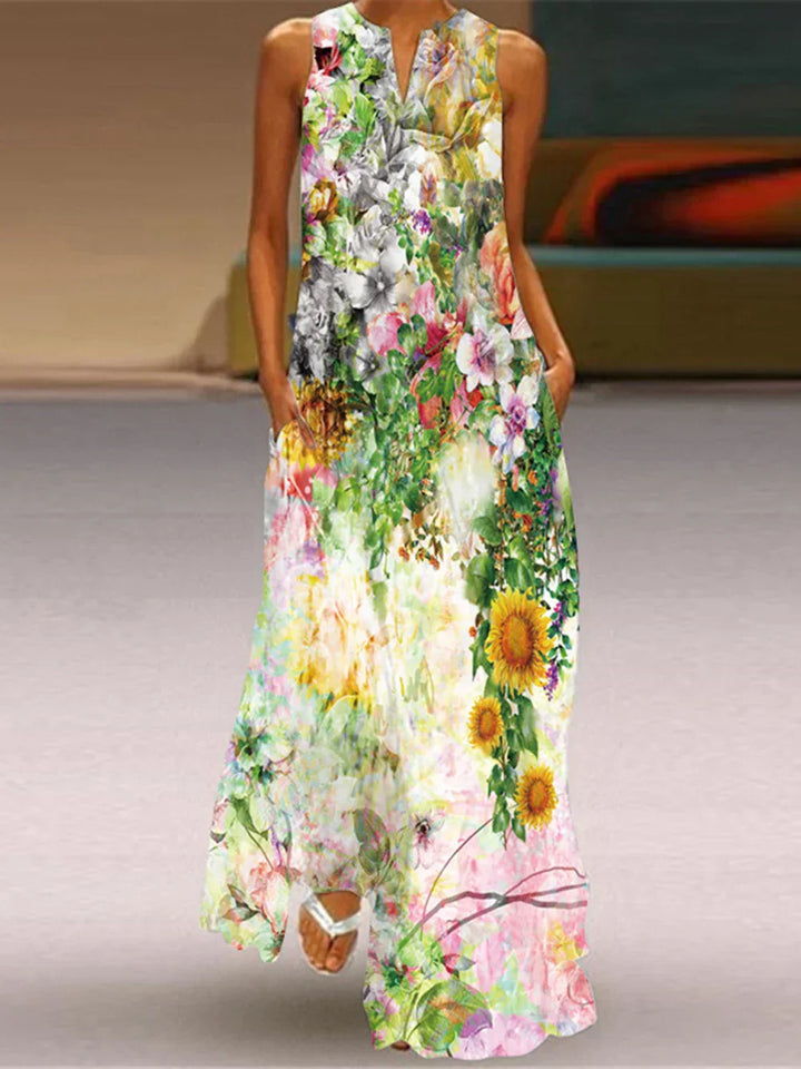 Aurelia™ Schmetterlingsblüten A-Linien-Kleid
