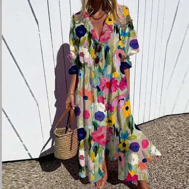 Jessy | Luxus Boho Maxikleid (Fast ausverkauft)