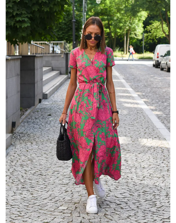 Rosea Kleid Handarbeit Limitierte Edition
