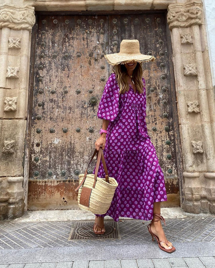 SUSAN  - BOHEMIAN LANGES KLEID SALE