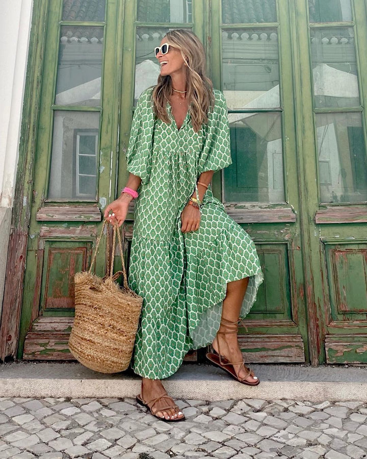 SUSAN  - BOHEMIAN LANGES KLEID SALE