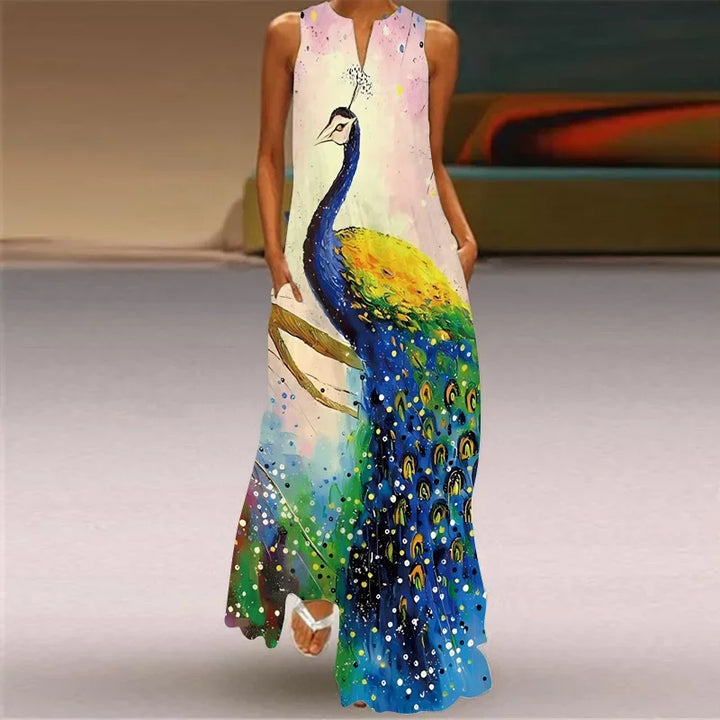 Aurelia™ Schmetterlingsblüten A-Linien-Kleid