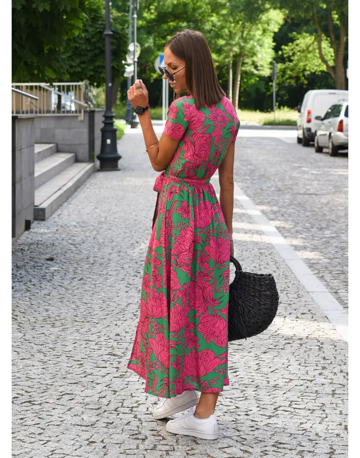 Rosea Kleid Handarbeit Limitierte Edition