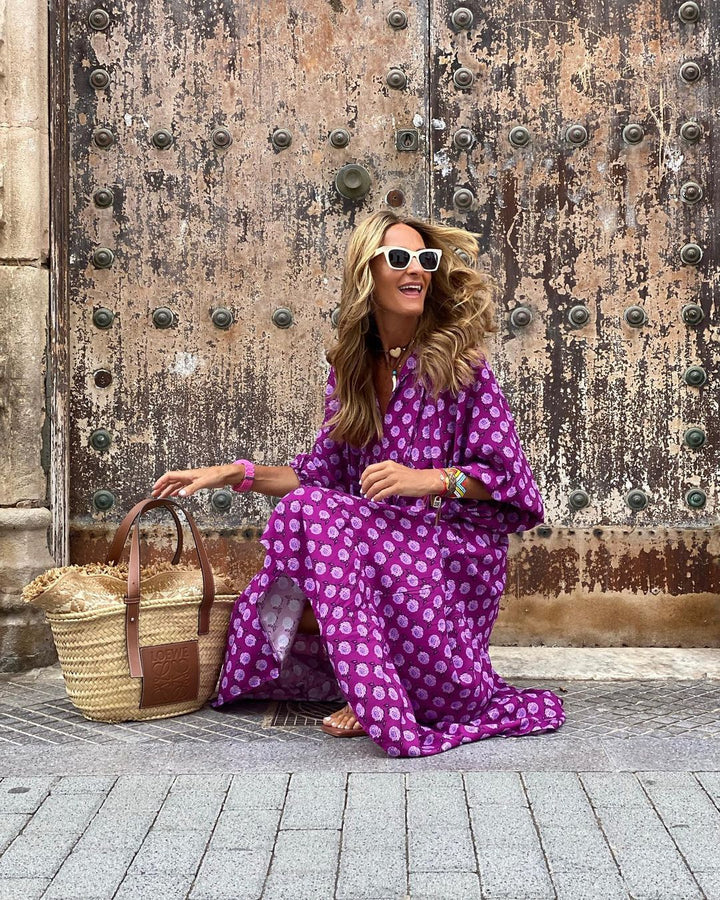 SUSAN  - BOHEMIAN LANGES KLEID SALE