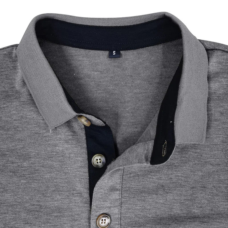 Baldur | Herren Langarmshirt in Unifarbe