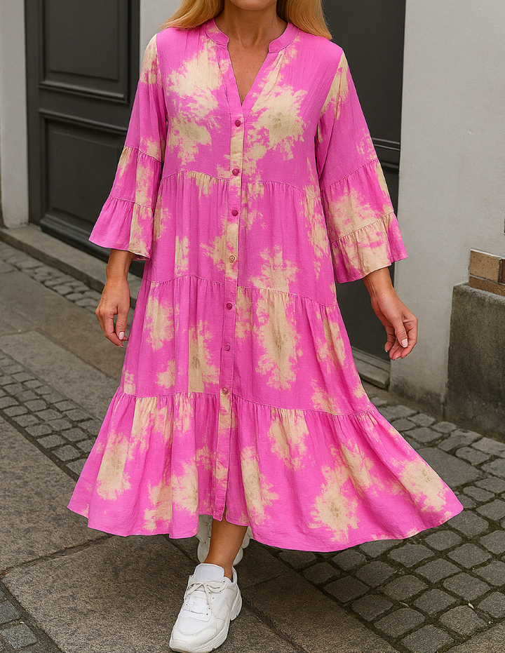 Carina | Elegantes Blumen-Kleid
